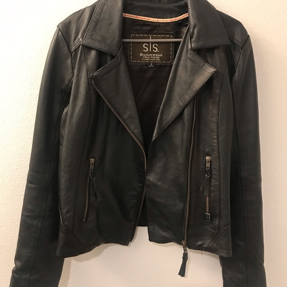 NEW!! sTs Leather Biker Jacket